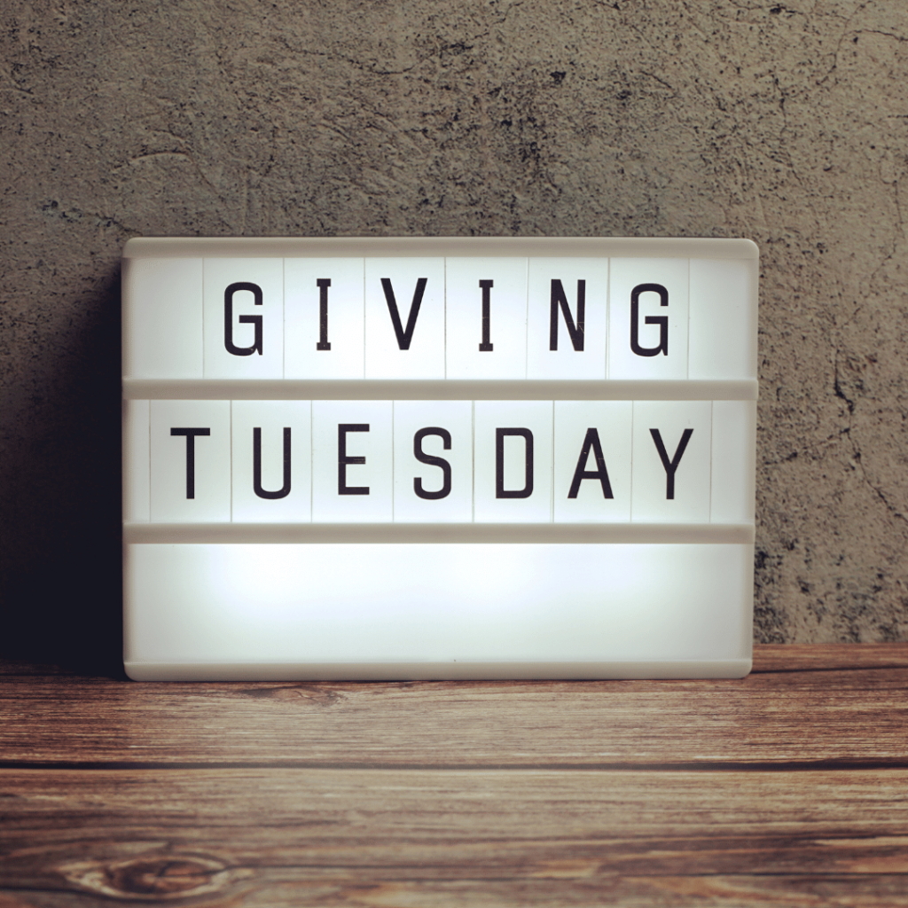 Giving Tuesday as a glowing message for nonprofit donors